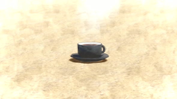 Coffee cup Stop Motion