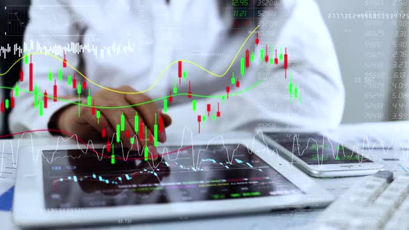 Data Chart Of Stock Market Trend