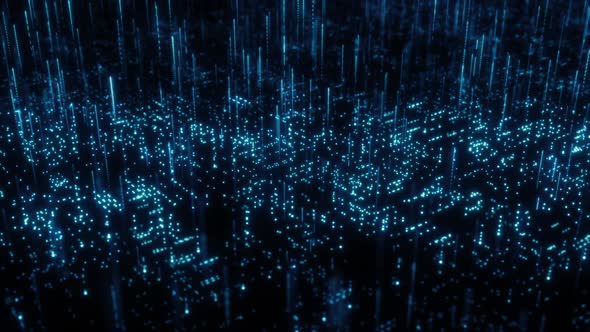 digital won. quantum technology digital computing concept alt