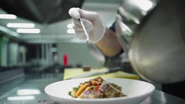 Fantasies Yummy Plate of Food in the Professional alt