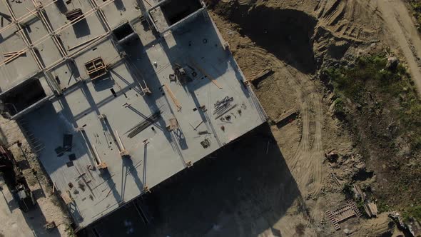 Top View of the Construction Site alt