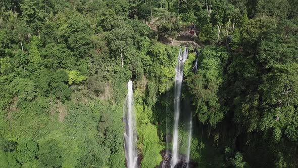 Big Jungle Waterfall