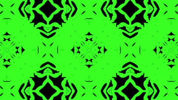 Abstract green geometric seamless pattern background alt