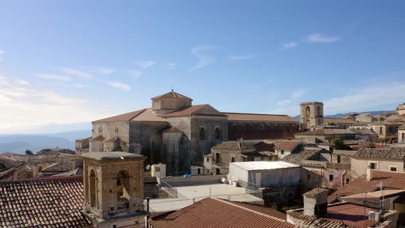 Gerace cathedral Vintage Building alt