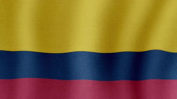 The National Flag of Colombia