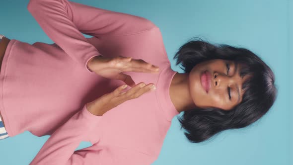 Mysterious Sly Woman Steeples Fingers and Schemes Mind Makes Devious Tricky Plan