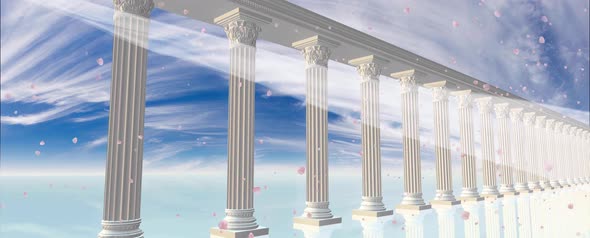 Classic Columns Background 1