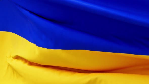 Fabric Texture Flag Of Ukraine