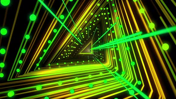 Neon Light Tunne 4K alt