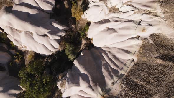 Aerial View Cappadocia Landscape alt