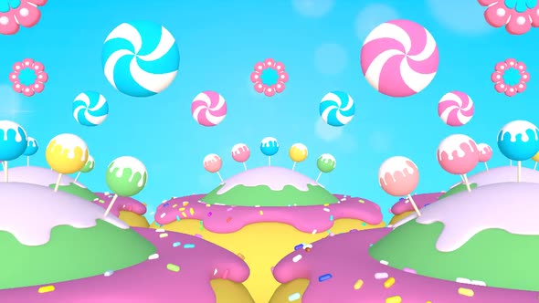 Candy mountains