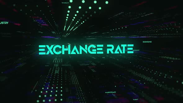 Sci Fi Digital Economics Word Exchange Rate alt