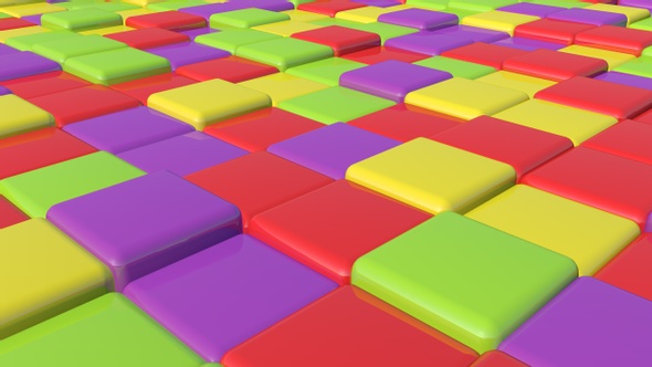 Colorful Blocks Background Version 1