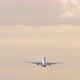 Airplane Silhouette in the Cloudy Sky - VideoHive Item for Sale