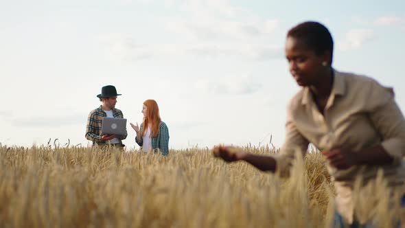 Closeup to the Camera Taking Video From the Back alt