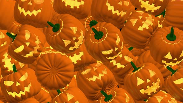 Halloween Pumpkin Transition 4k