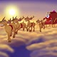 Santa Сlaus Flies Сlouds - VideoHive Item for Sale