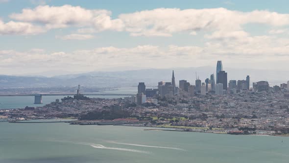 San Francisco, USA - The Skyline during the daytime