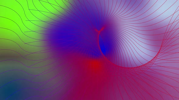 Animated Twisted Motion Graphics Particle Line Background alt