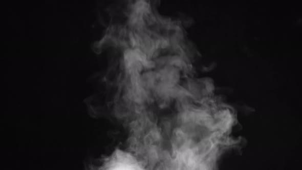 Steam During Intense Boiling