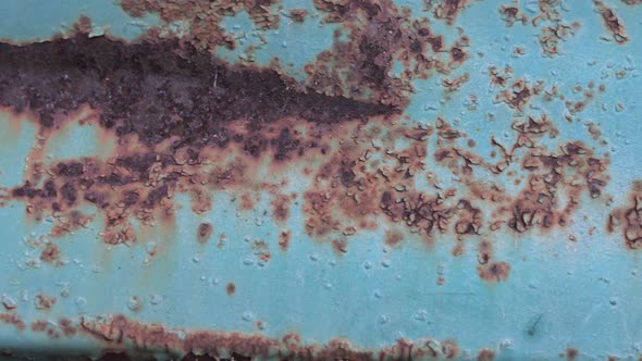 Rusty Painted Metal Surface alt