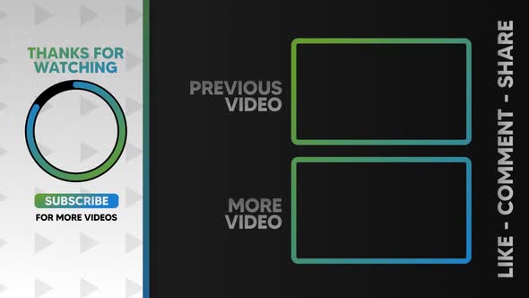 YouTube End Screen V3 alt