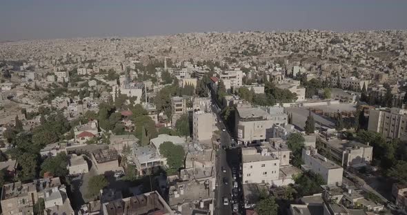 The Middle Of Rainbow Street One Of Amman's Oldest Streets