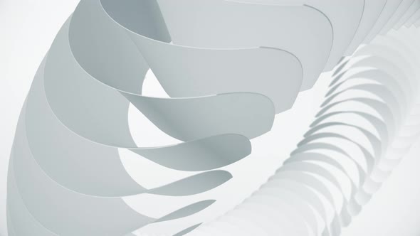 Clean, soft, and shiny white background animation. alt