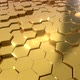 Golden Hexagons Background V1 - VideoHive Item for Sale