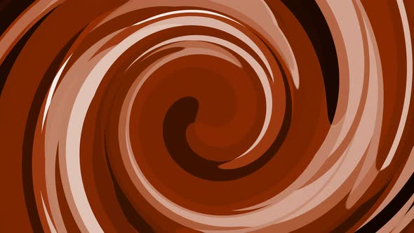 Brown White Color Shape Twirl Motion Animated Background alt