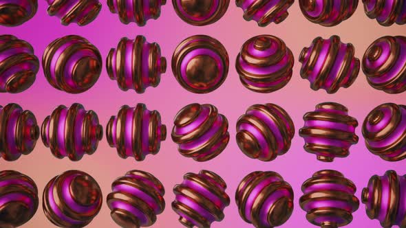 3d Red Candy Background