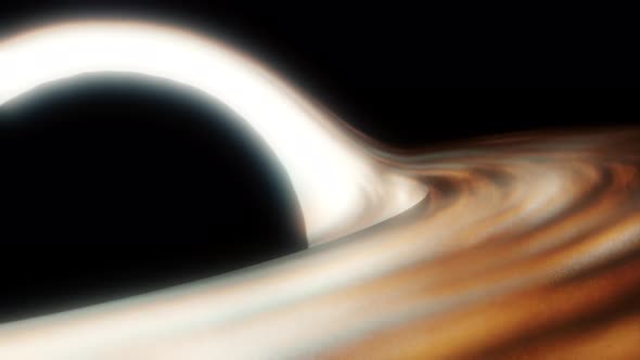 Black Hole Slowly Rotating in Space