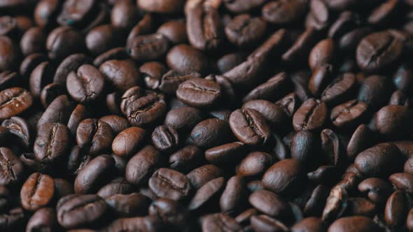Coffee Beans Rotate Slowly alt
