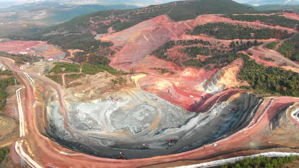 Open Pit Mining Cascading Excavation 01