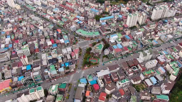Korea Gyeongsangbuk Do Gumi City Hyeonggok Dong Building Aerial View