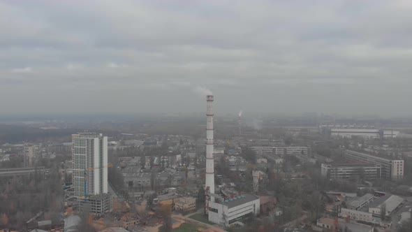 City Industrial Pollution Pipe alt