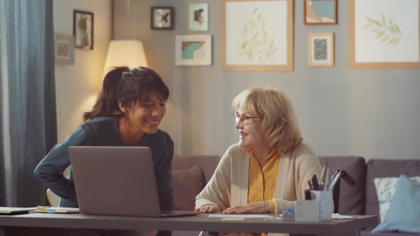 Volunteer And Senior Woman alt