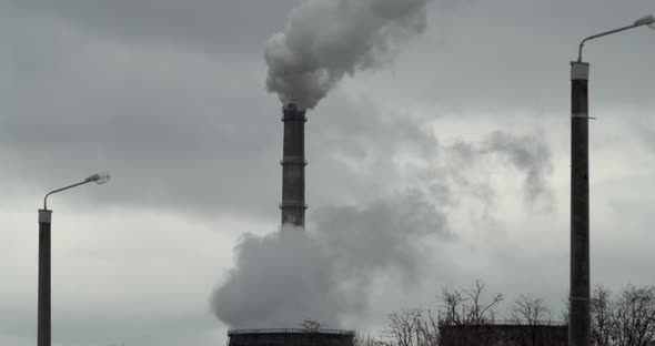 Pollution by an Old Coal-Fired Power Plant