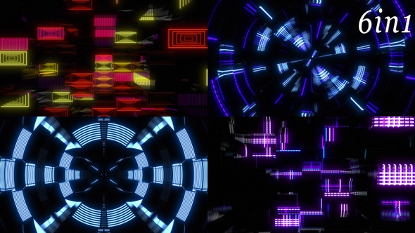 Neon Led Screen Patterns alt