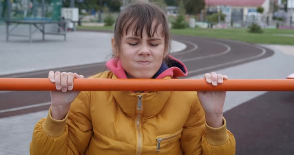 Sporty Girl on Bars alt