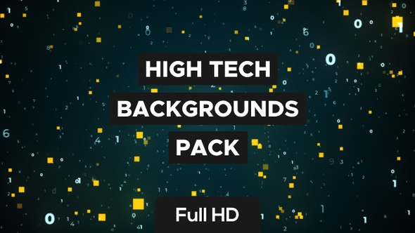 High Tech Backgrounds Pack
