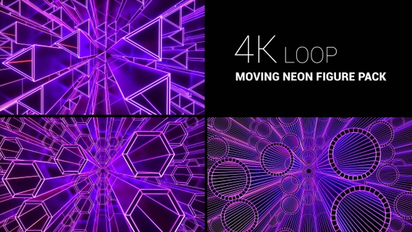 Moving Neon Figure Pack