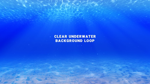 Clear Underwater Background Loop alt