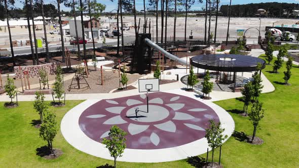 Aerial view of a Park in Australia alt