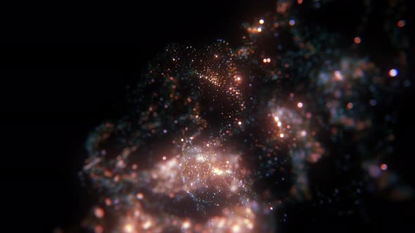 Glitter Firefly Flying  alt