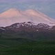 View of mount Elbrus in the morning at sunrise. - VideoHive Item for Sale