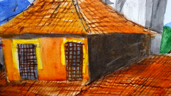 Drawing Catholic Temple alt