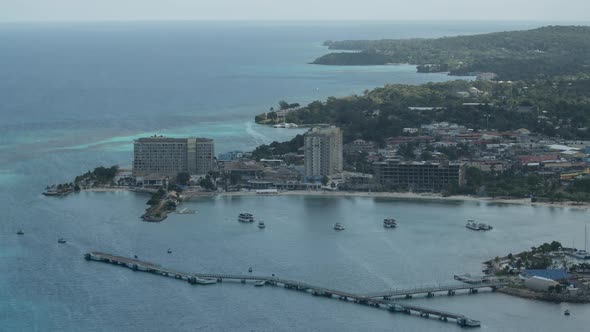Timelapse of Montego Bay in Jamaica alt