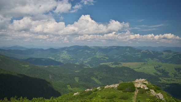 Carpatian Mountain Time Lapse.