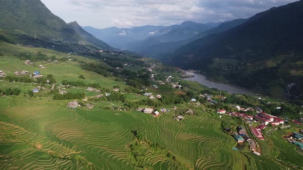 Rice Fields Near Sa Pa, Vietnam